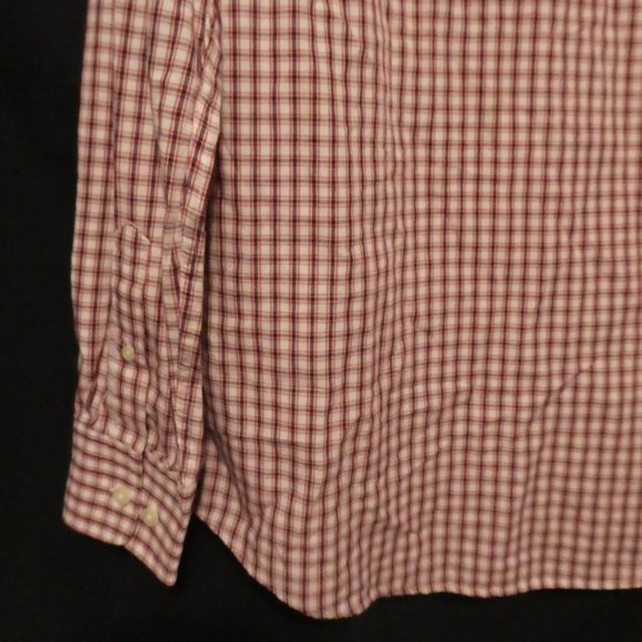 PROTOCOL, checkered button down shirt, 15.5 neck, 34-35 - Picture 13 of 16